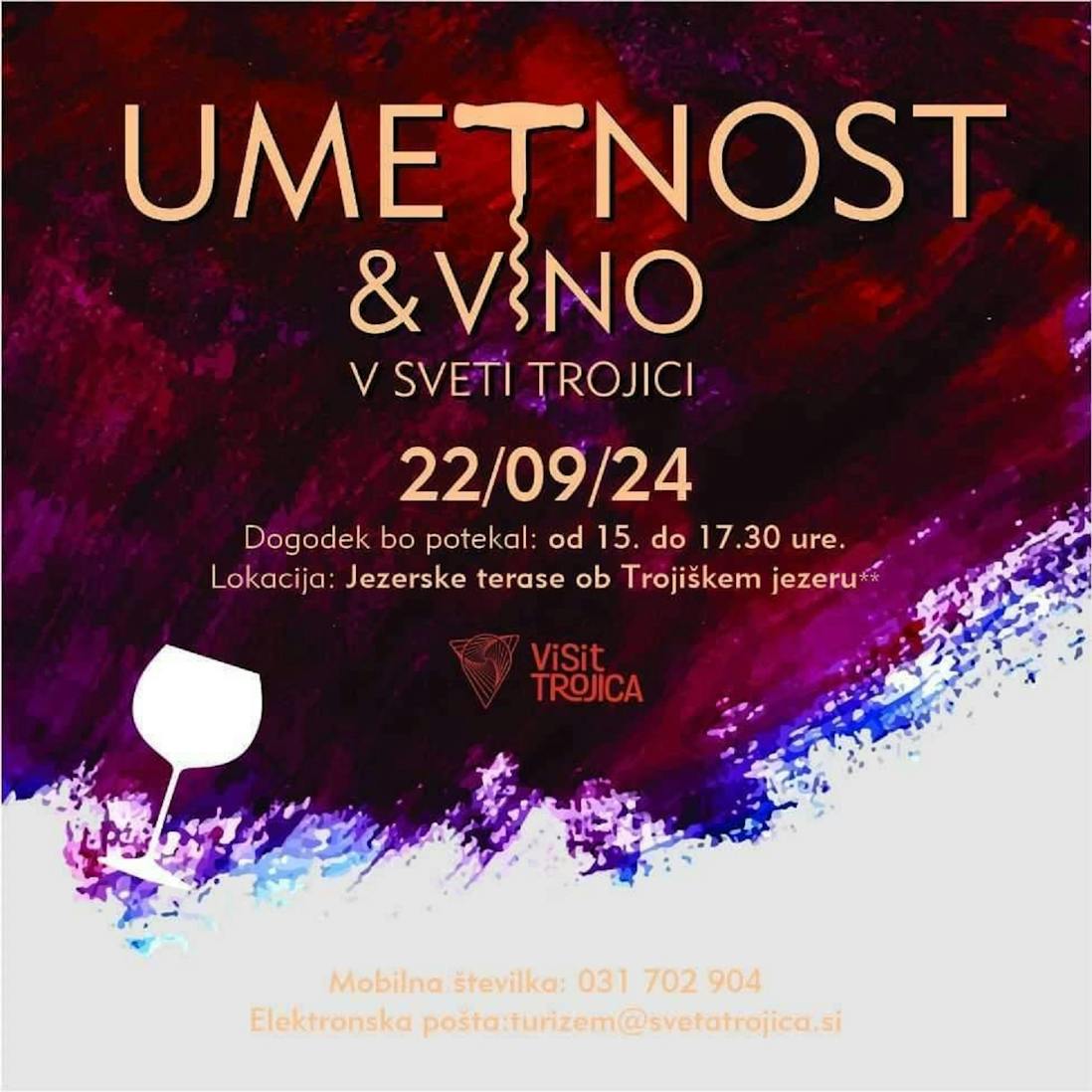umetnost in vino sveta trojica